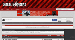 Desktop Screenshot of dieselbombers.com